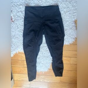 Lululemon Leggings Speed Up Tights with Mesh Panels